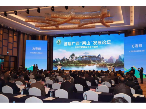 首届广西“两山”发展论坛在南宁举办